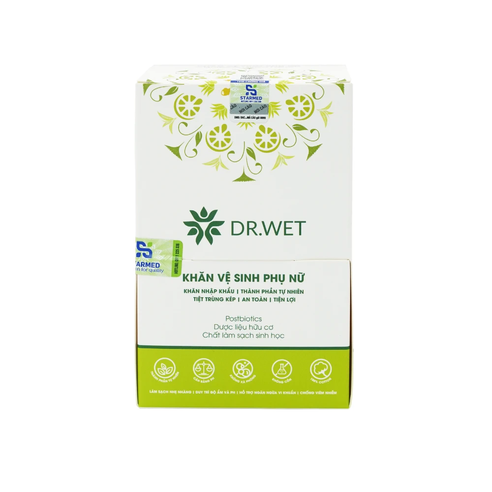 Khăn vệ sinh phụ nữ Dr.Wet